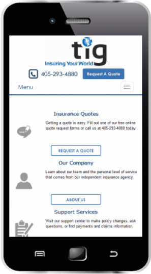 Responsive for Mobile Phones